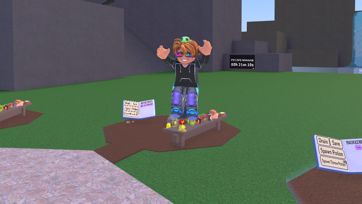 How to make Double Jump potion (37) in Wacky Wizards Try Hard Guides