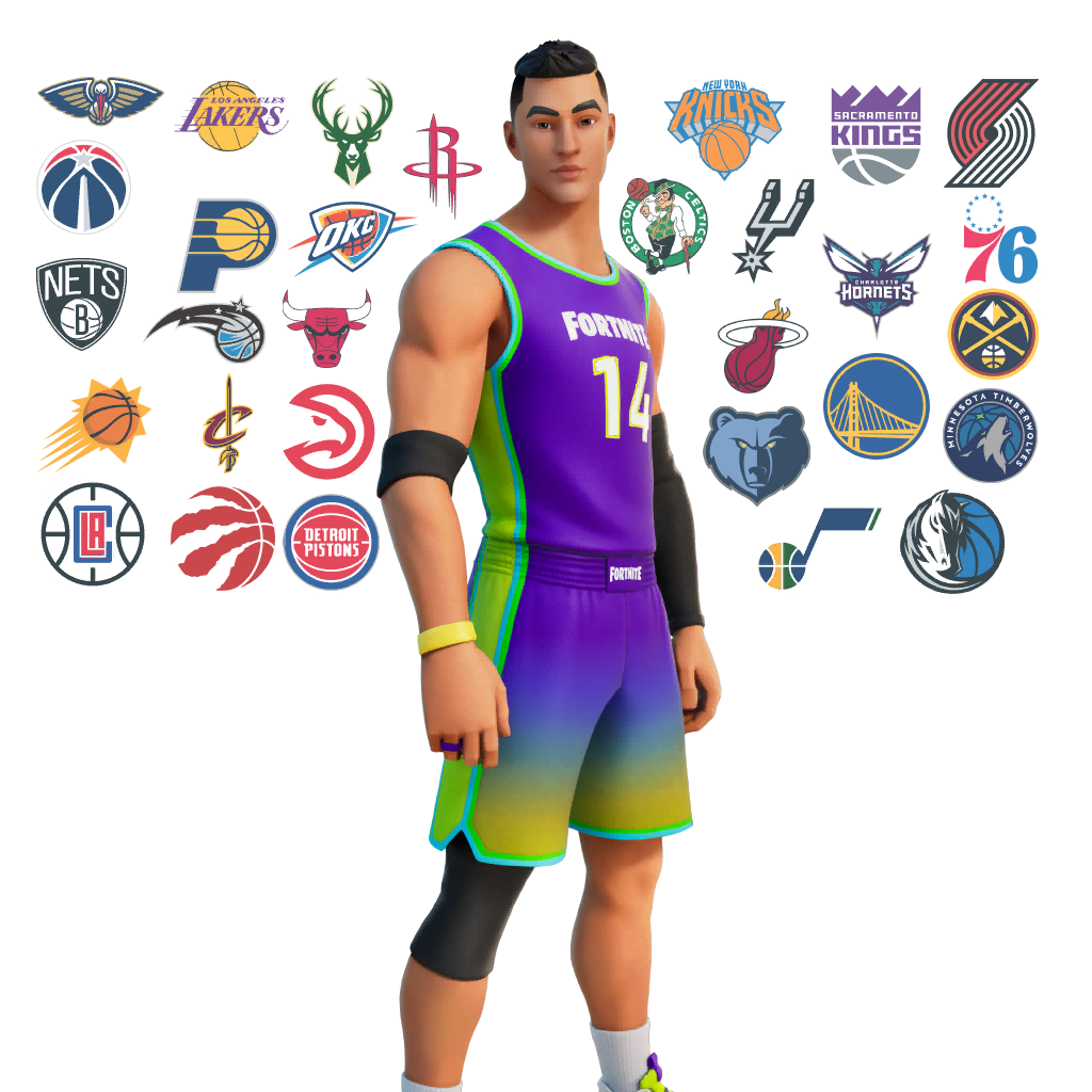 Fortnite Tripledouble Skin PNG, Styles, Pictures