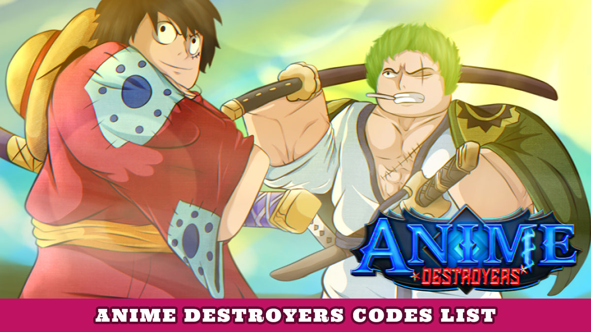 Anime Destroyers Codes (March 2022) BOSS 4 Update! Try