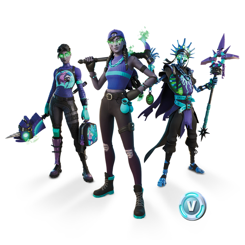 Fortnite Minty Legends Pack Item Bundle PNG, Pictures, Images