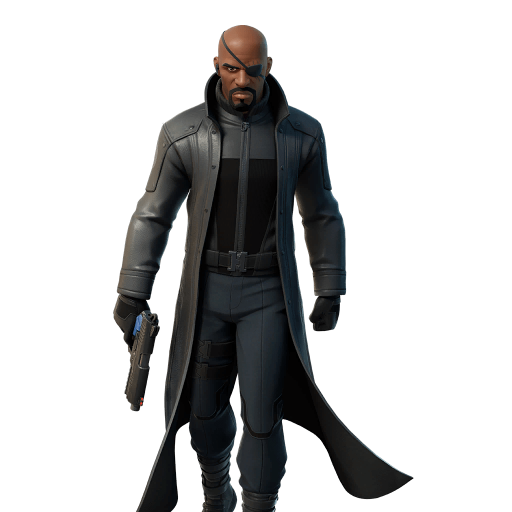 Fortnite Nick Fury Skin PNG, Pictures, Images