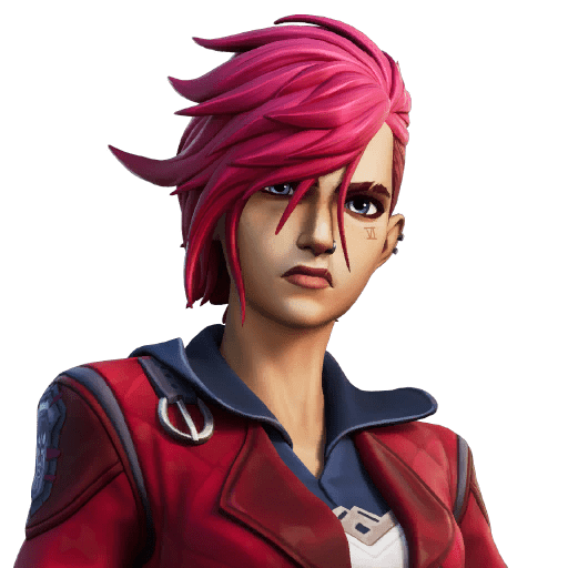 Fortnite Arcane Jinx Skin PNG, Pictures, Images