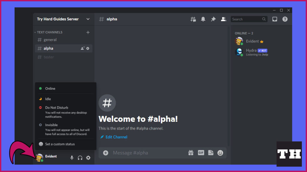 How to change status in Discord (2023) Mobile & PC! Try Hard Guides