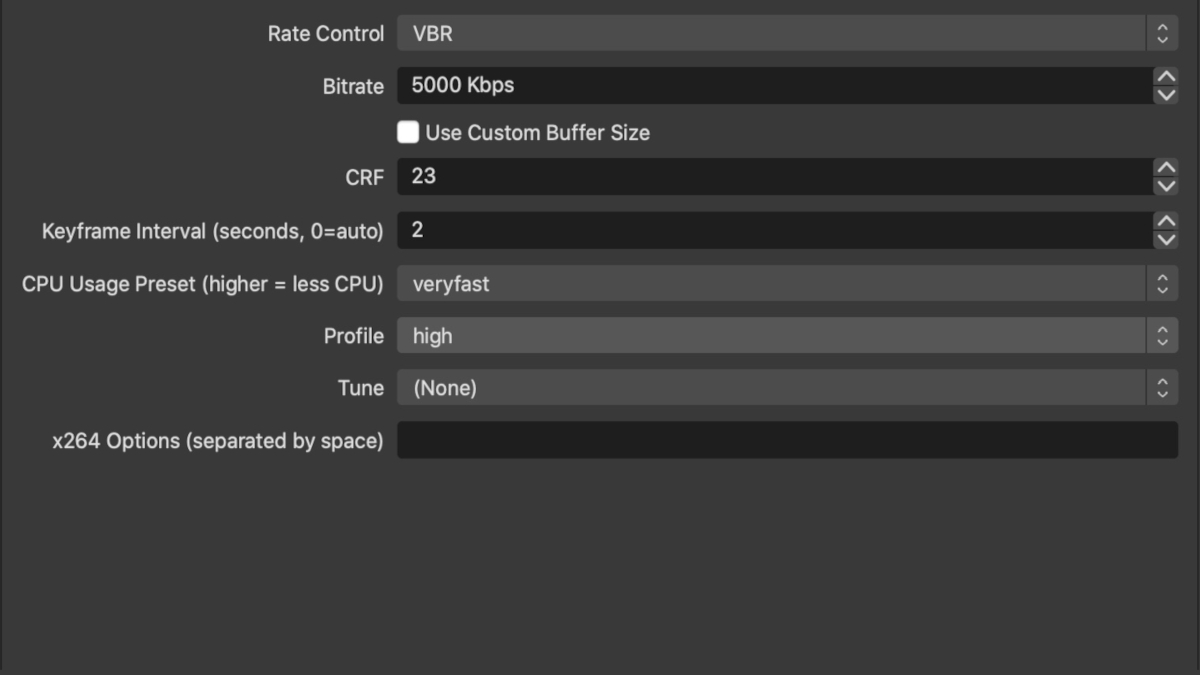 Best Bitrate Settings for Recording in OBS Try Hard Guides