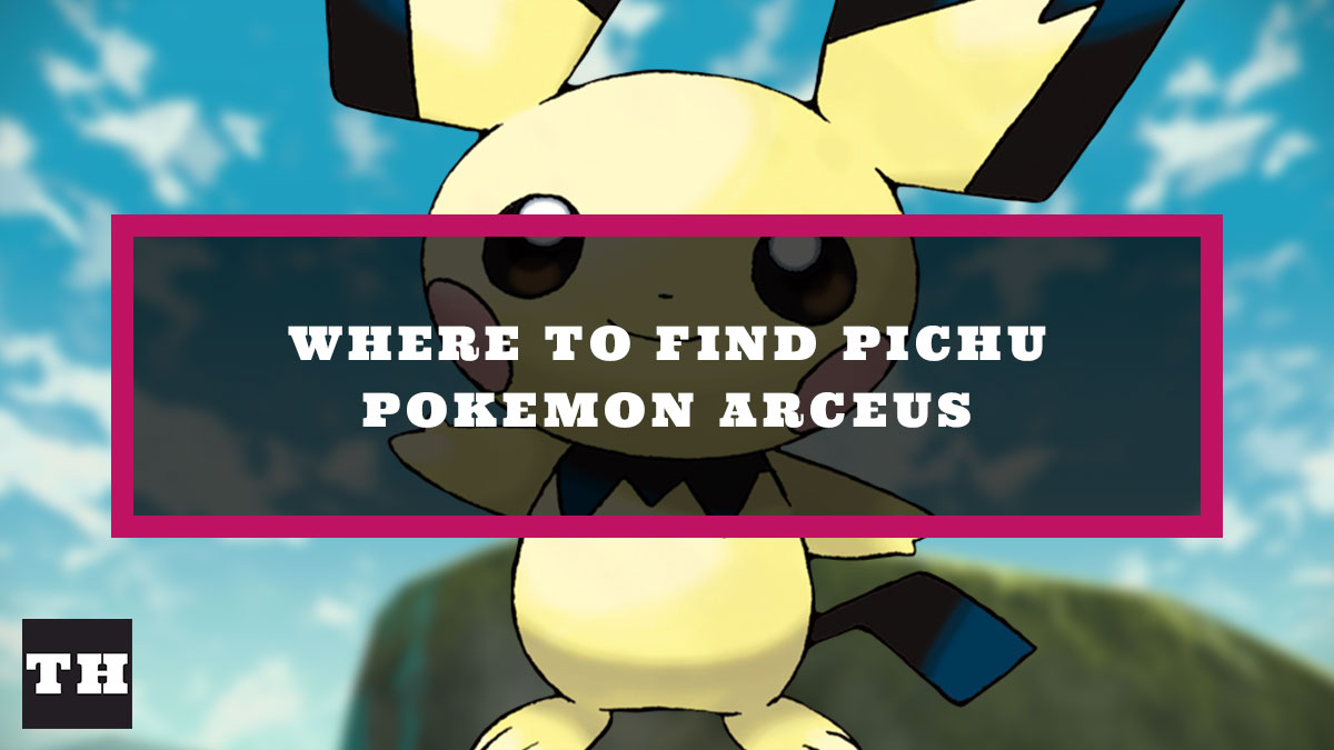 Where to find Pichu in Pokemon Legends Arceus Try Hard Guides