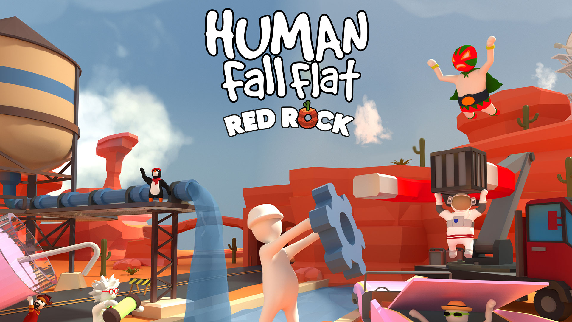 Human Fall Flat releases "Red Rock" level for all consoles Try Hard Guides