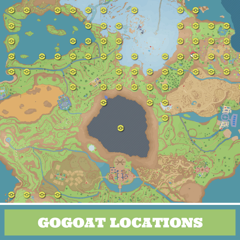 Skiddo Leaf Locations & Map Where to Farm in Pokemon Scarlet and