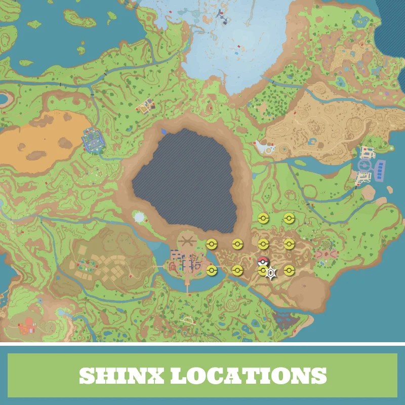 Shinx Fang Locations & Map Where to Farm in Pokemon Scarlet and