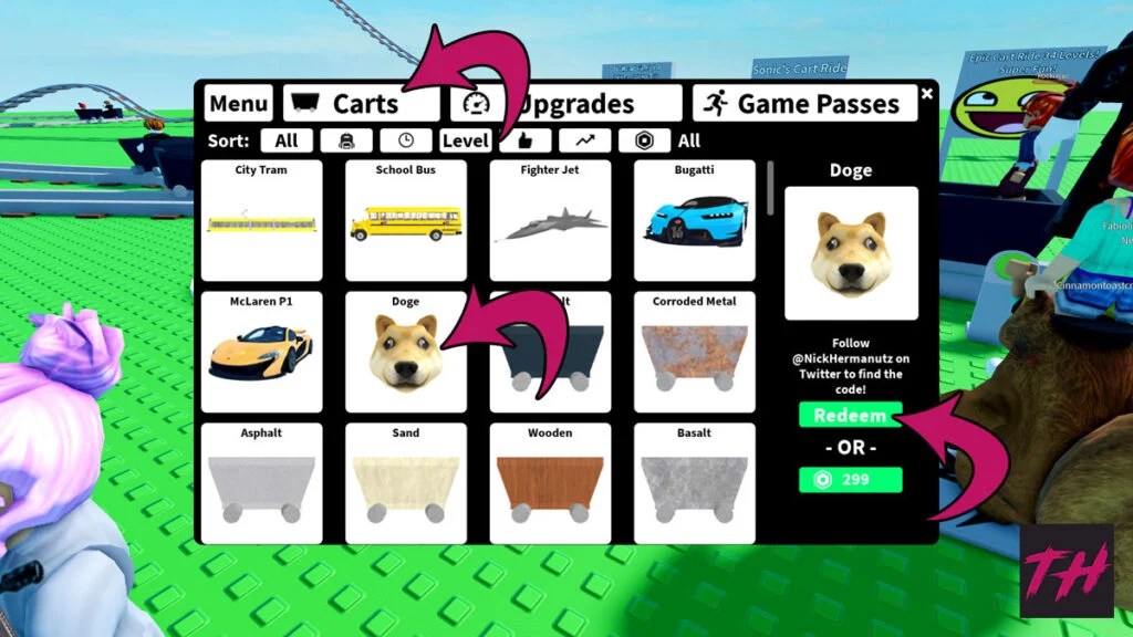 Create a Cart Ride Codes [Egg Cart] Try Hard Guides