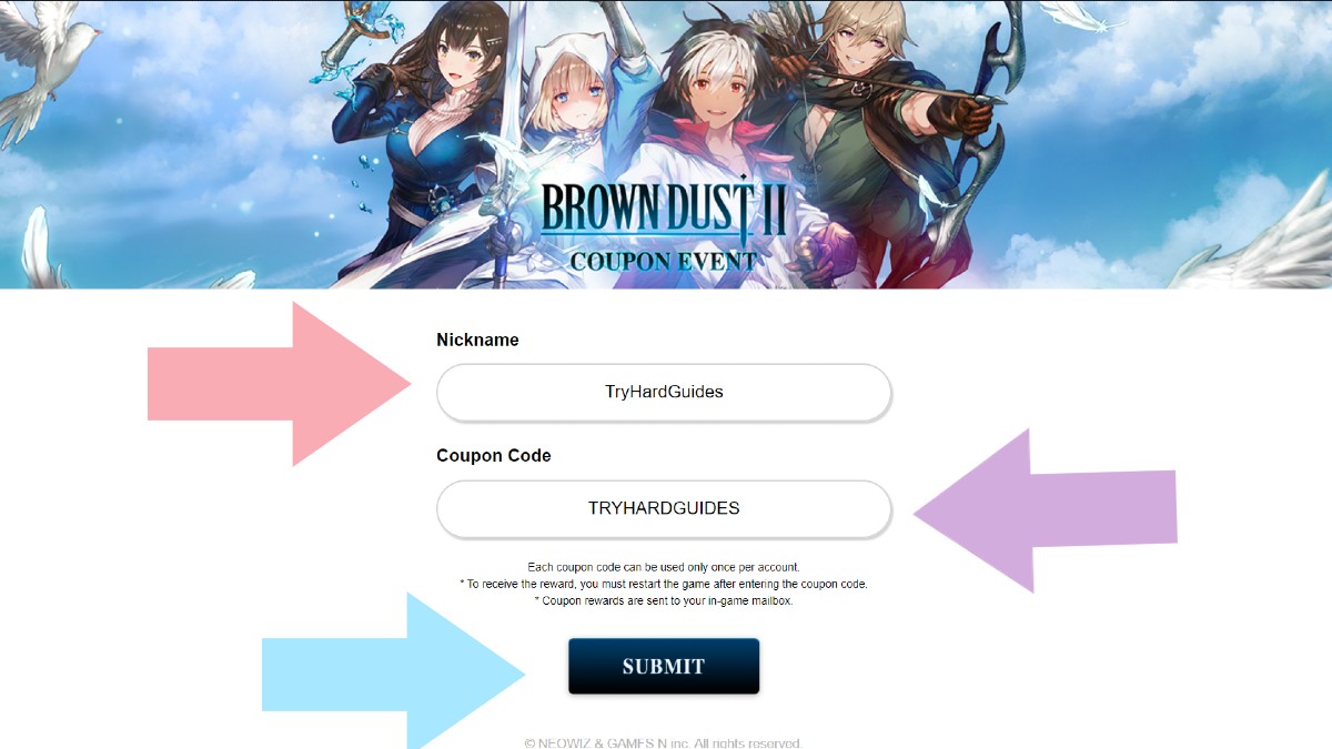 Brown Dust 2 Code Redemption