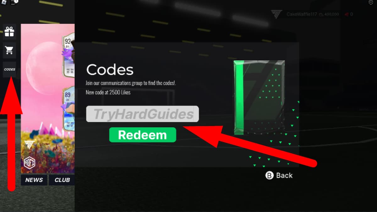 How To Redeem Codes In FUT 24 Roblox