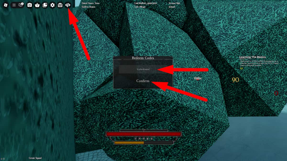 How To Redeem Codes In Ghoul Re Roblox