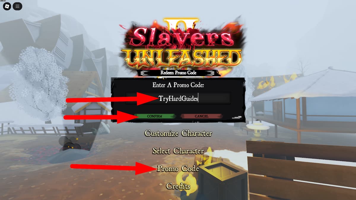 How To Redeem Codes In Slayers Unleashed II Roblox