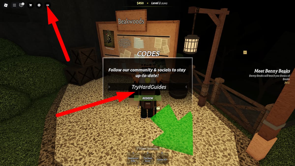 How To Redeem Codes In Beaks Roblox
