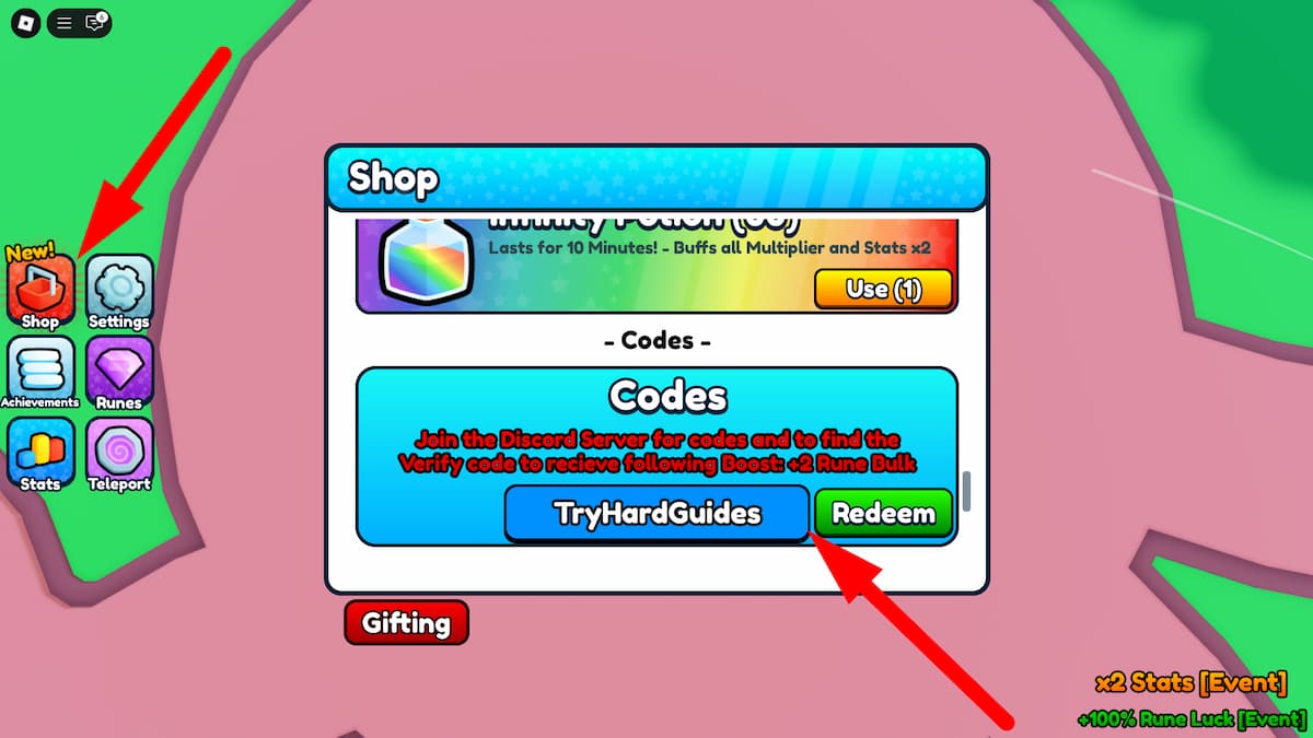 How To Redeem Codes In Button Champions Roblox