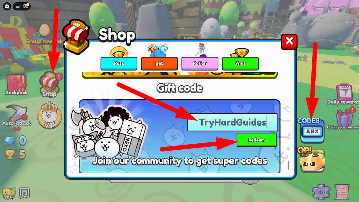 How To Redeem Codes In Battle Cat Evolution Roblox