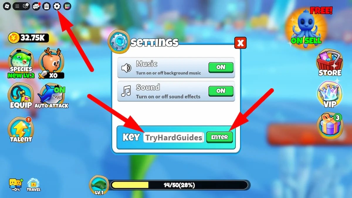 How To Redeem Codes In Fish Evolution Roblox