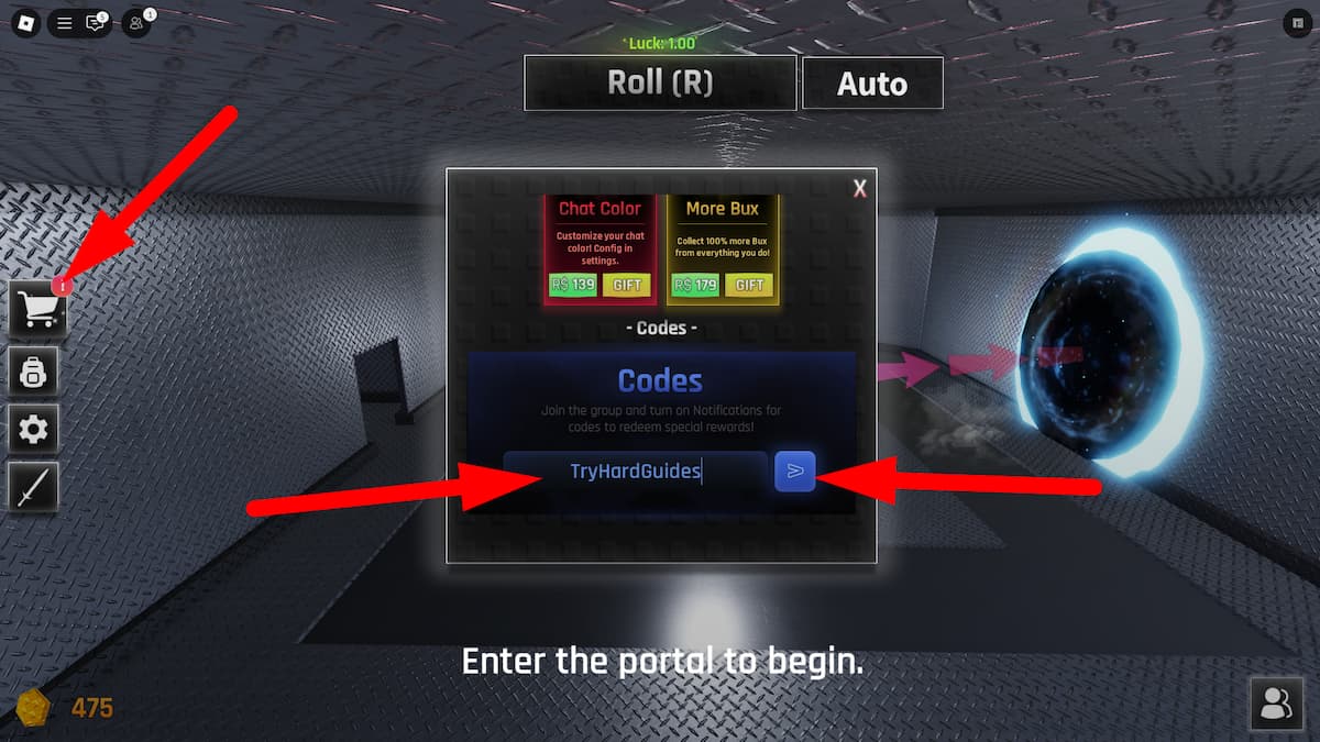How To Redeem Codes In Sword Randomizer Roblox