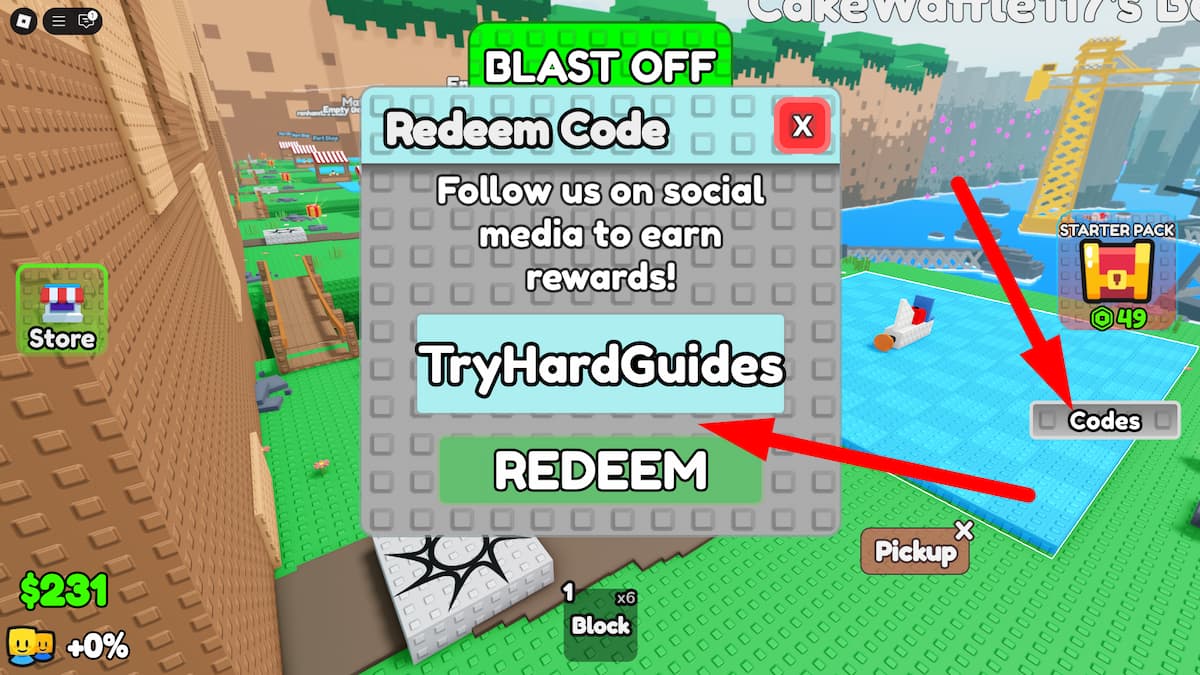 How To Redeem Codes In Build A Rocket Roblox
