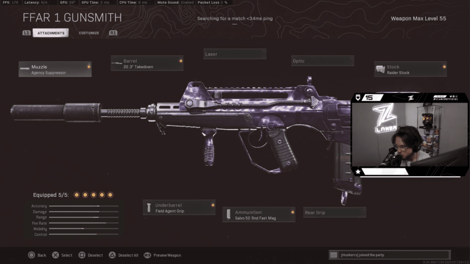 Zlaner Stream Setup / ZLaners Kiloclass setup for Call Of Duty Warzone brasil epic