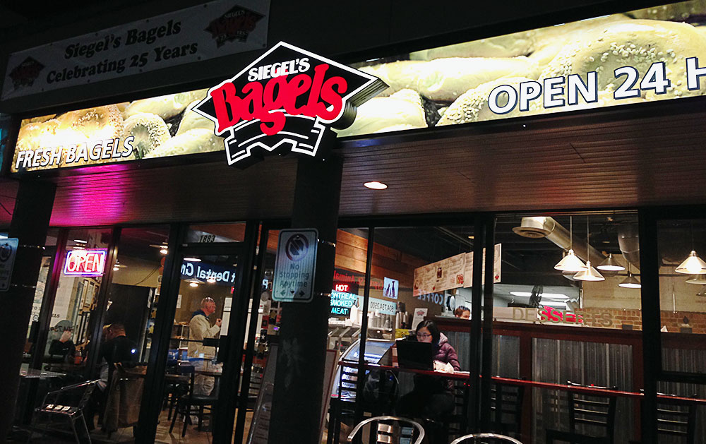 Montreal Smoked Meat Bagel Hidden Gems Vancouver