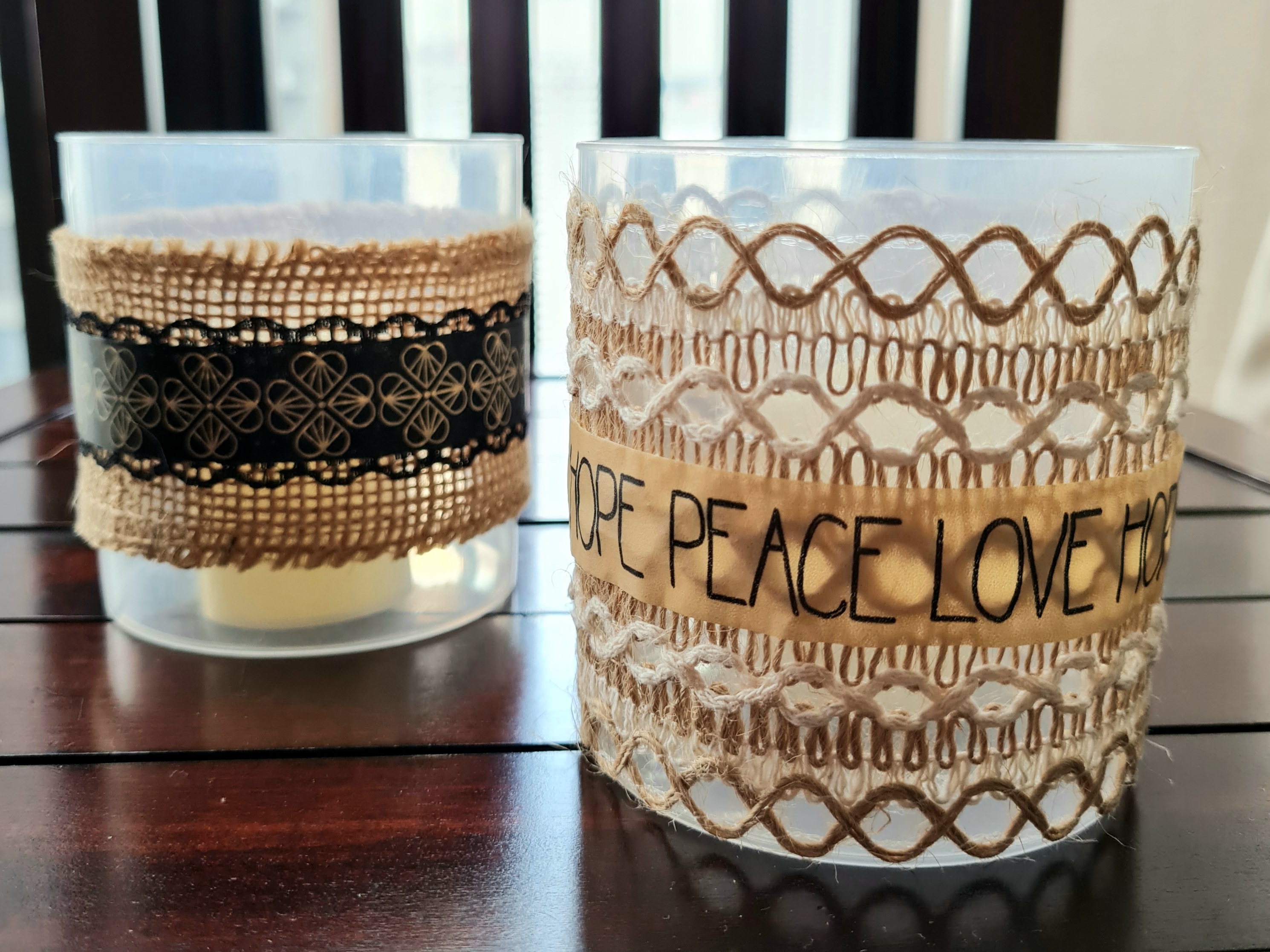 Electric Candle Holders Trying to Craft