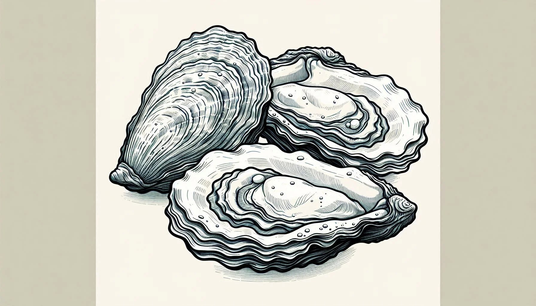How to draw Oyster Trying drawing