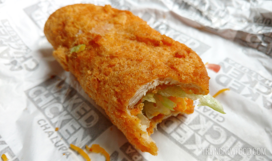 Taco Bell Naked Chicken Chalupa Trying New Food