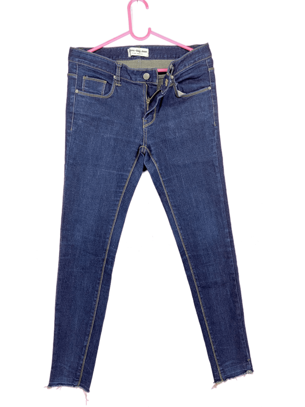 CHUU 5 KG JEAN Women Navy Blue Skinny Fit Mid Rise Clean Look