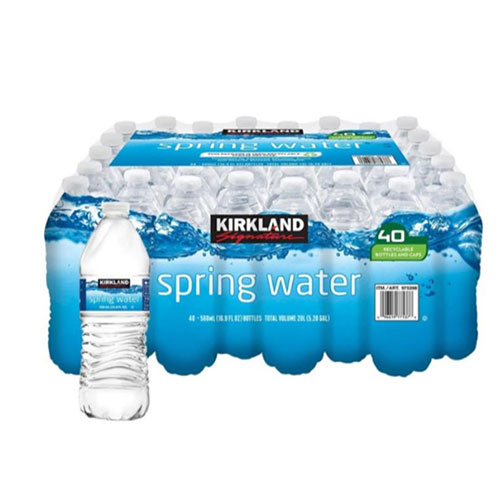 Kirkland Signature Spring Water 500ml x 40 bottles Kombi SameDay