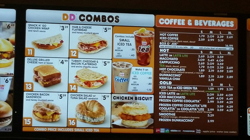 panda express menu pdf