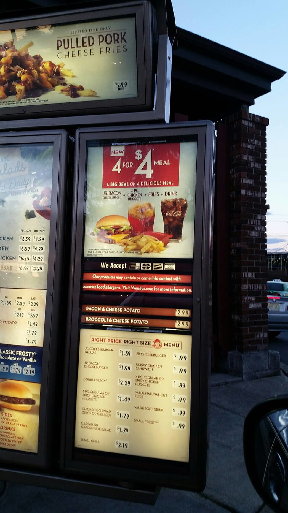 Wendy's Menu Prices