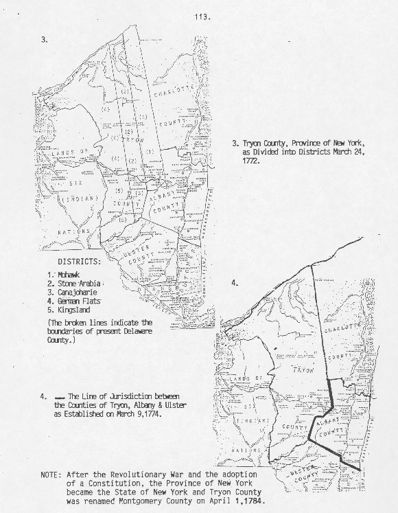 Evolution of Tryon County