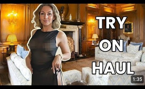 4k Transparent Haul /Try On Haul See Everything /Transparent Lingerie