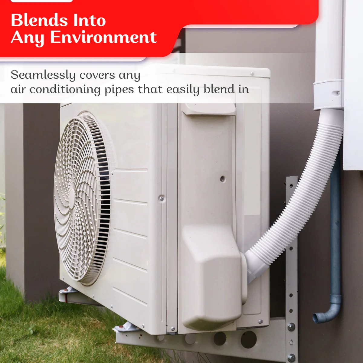 Universal Line Cover Kit for Ductless MiniSplit Air Conditioners and Tryon Manufacturing, LLC