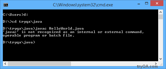 Hello World Write & Run Your First Java Program in Notepad & Cmd