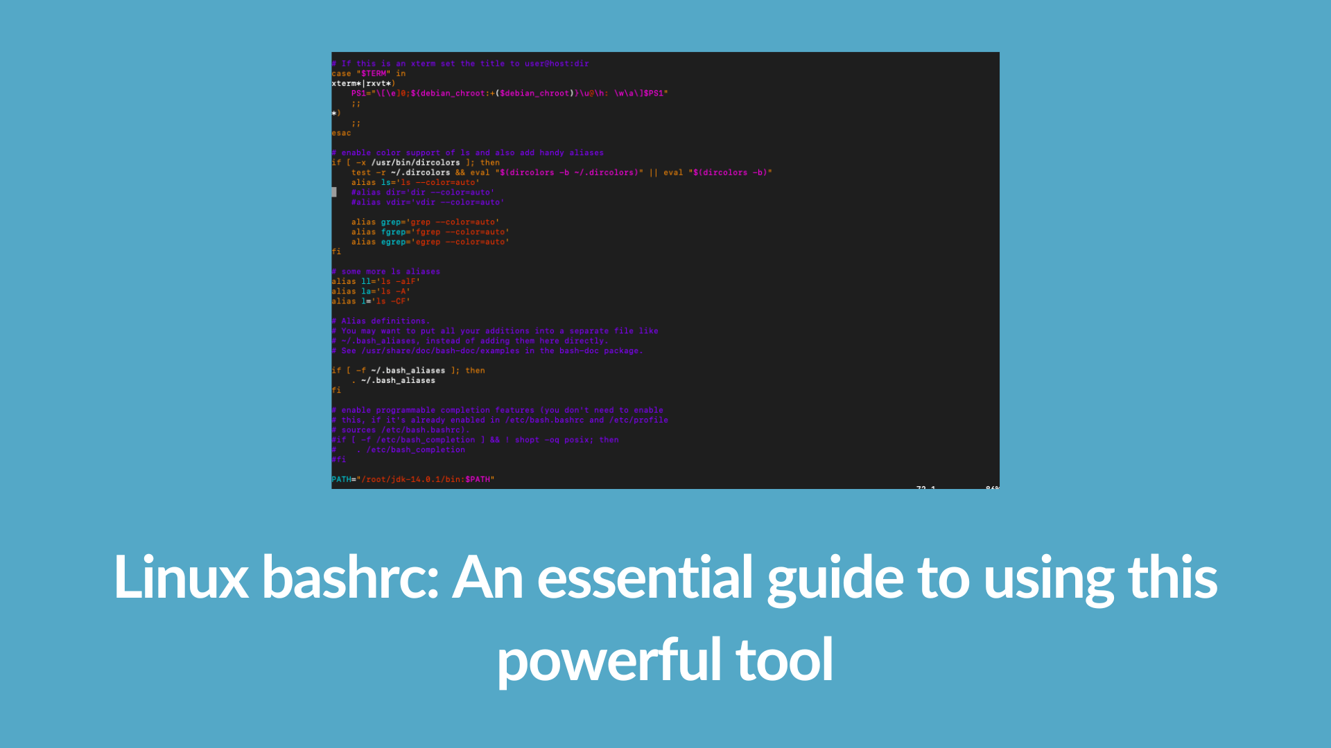 What is Linux bashrc and How to Use It