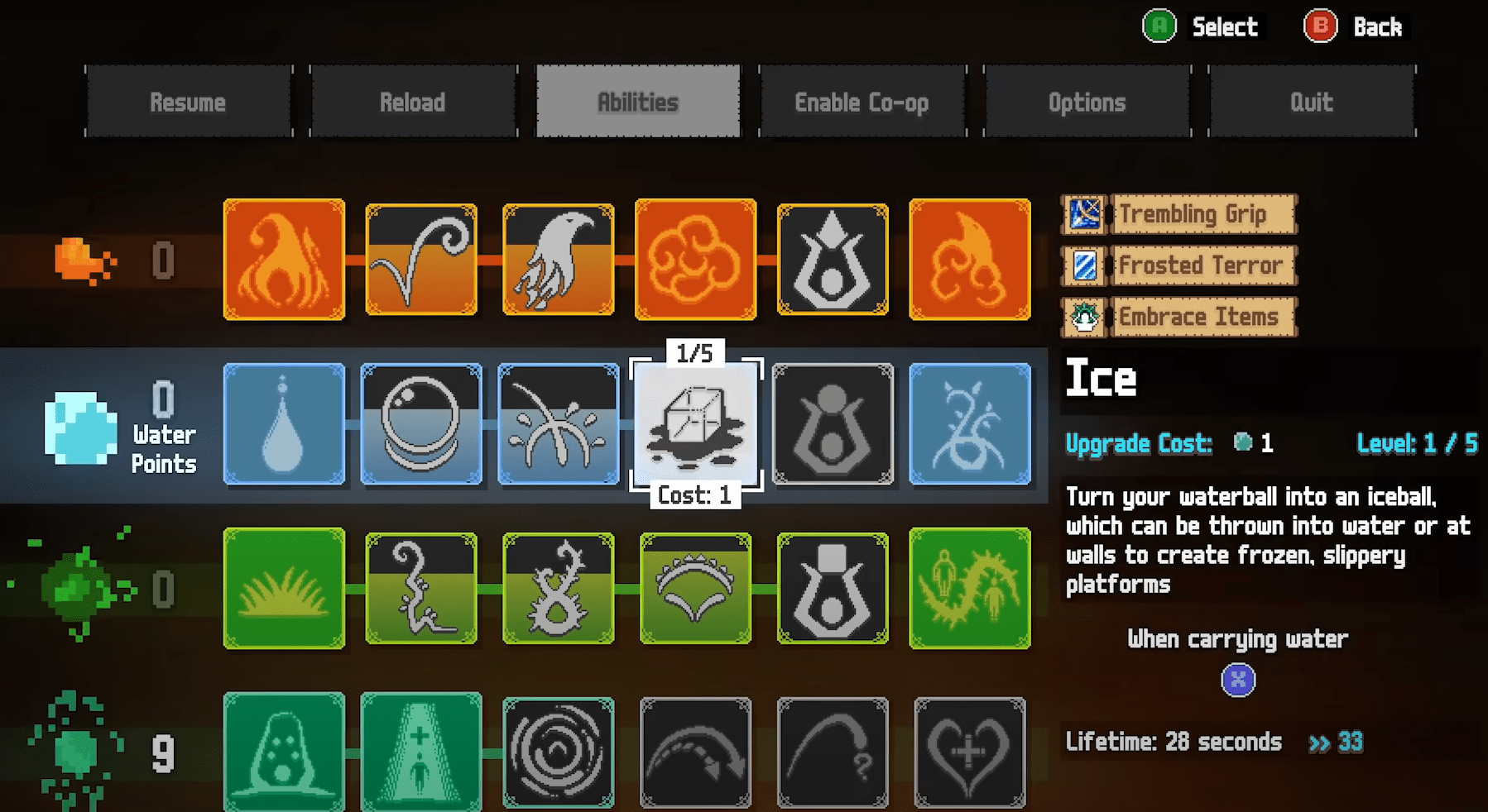 Wildfire Skill Levels