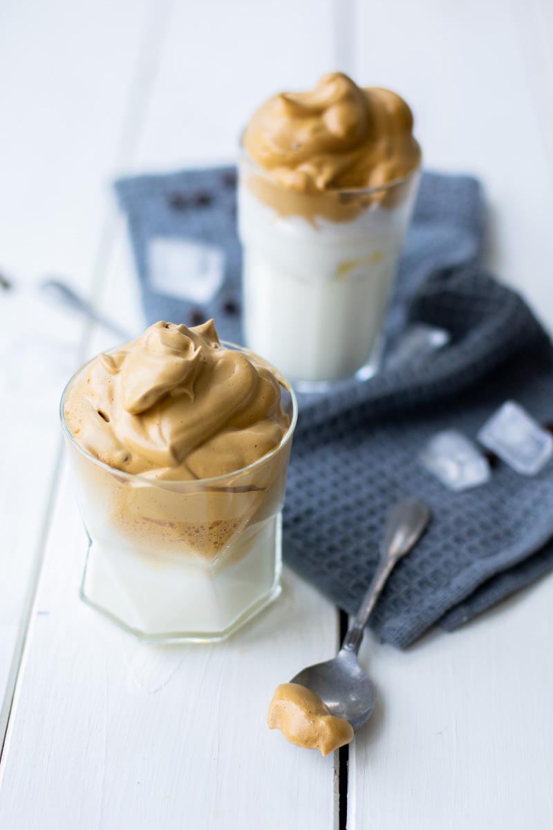 Der Trend 2020 Dalgona(Eis)Kaffee (ohne Zucker!) TRYTRYTRY