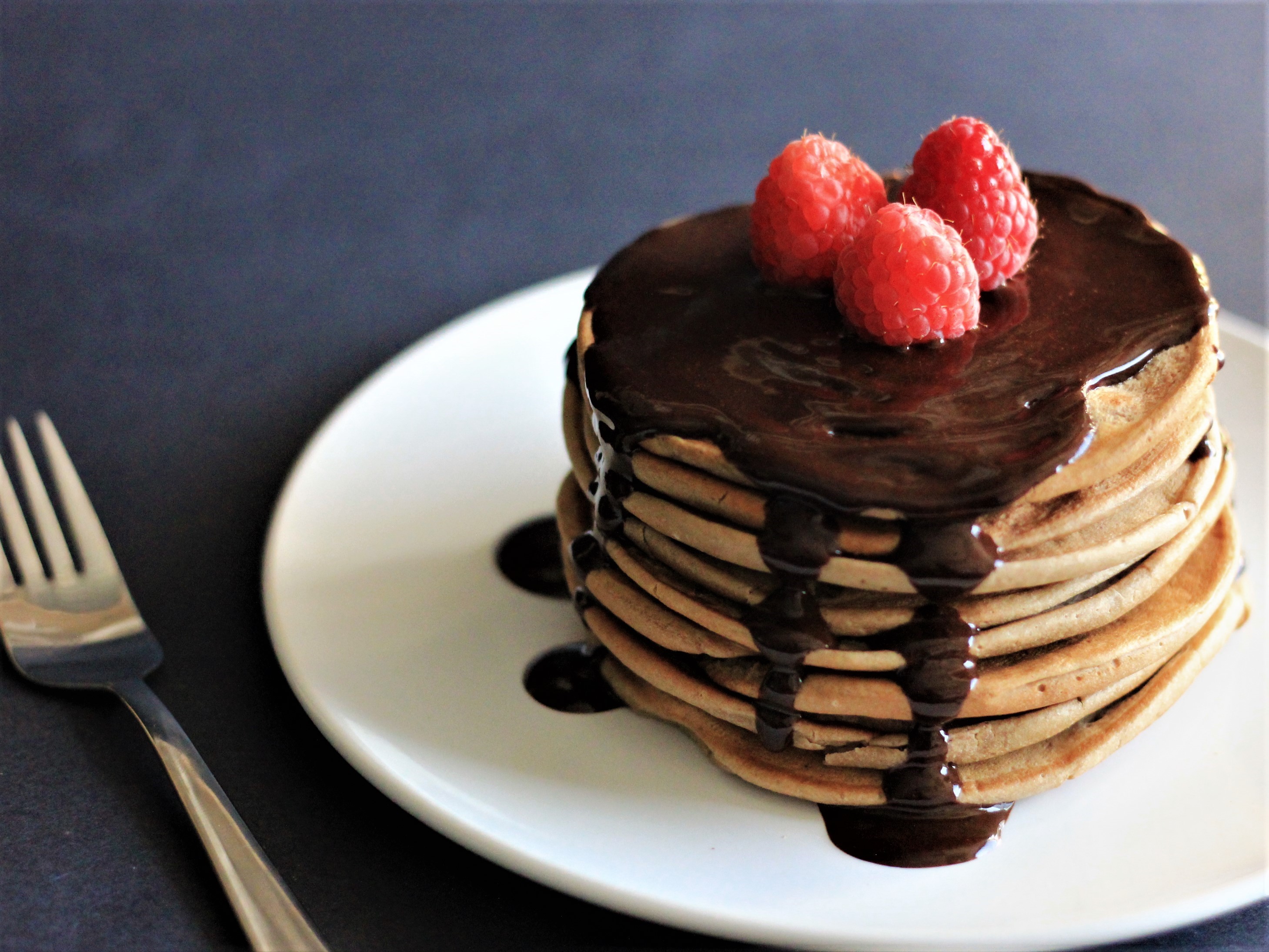 Cookies and Cream Protein Pancakes TryVeg