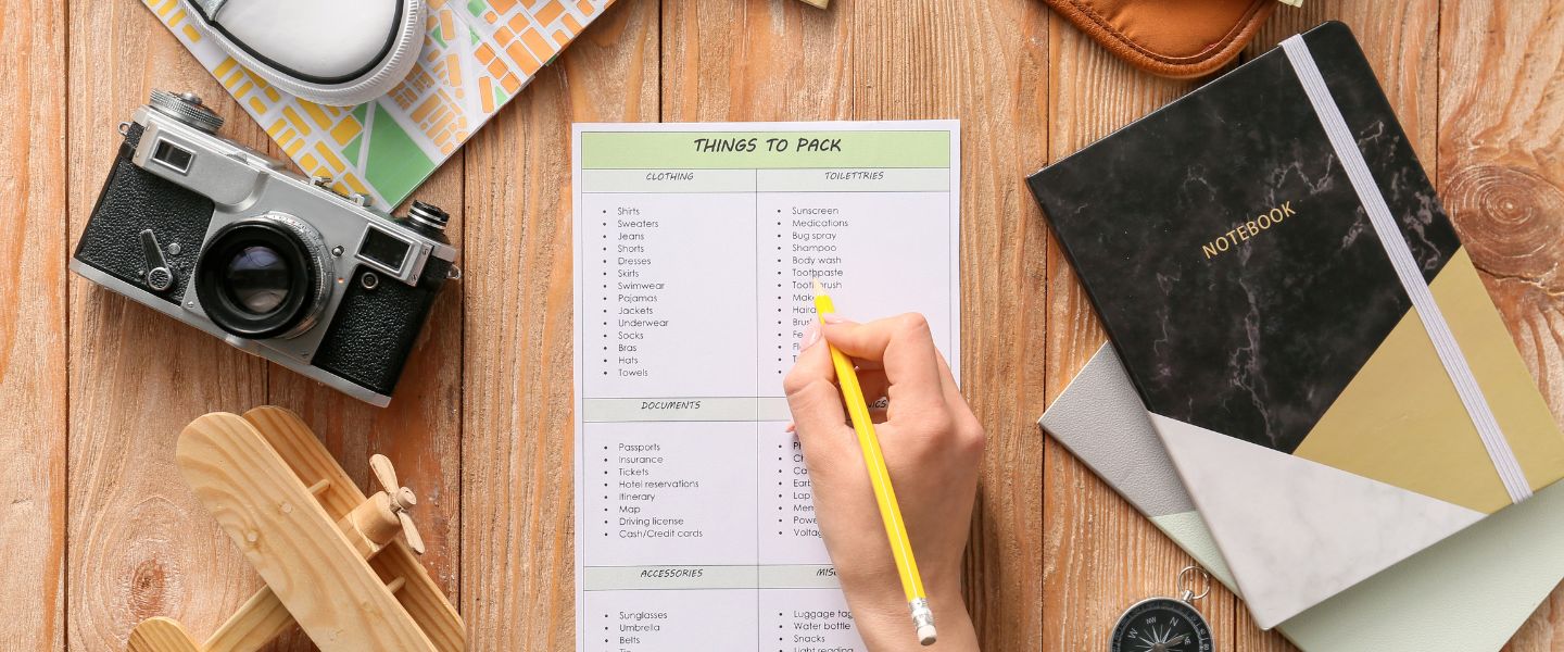 Our Packing List for LongTerm Travel A complete checklist