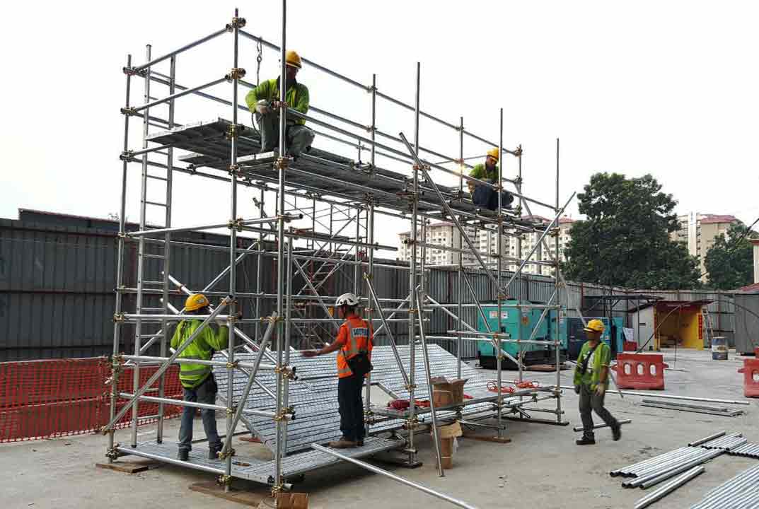 Tubular Scaffold Platform for safety training TS Scaffolding