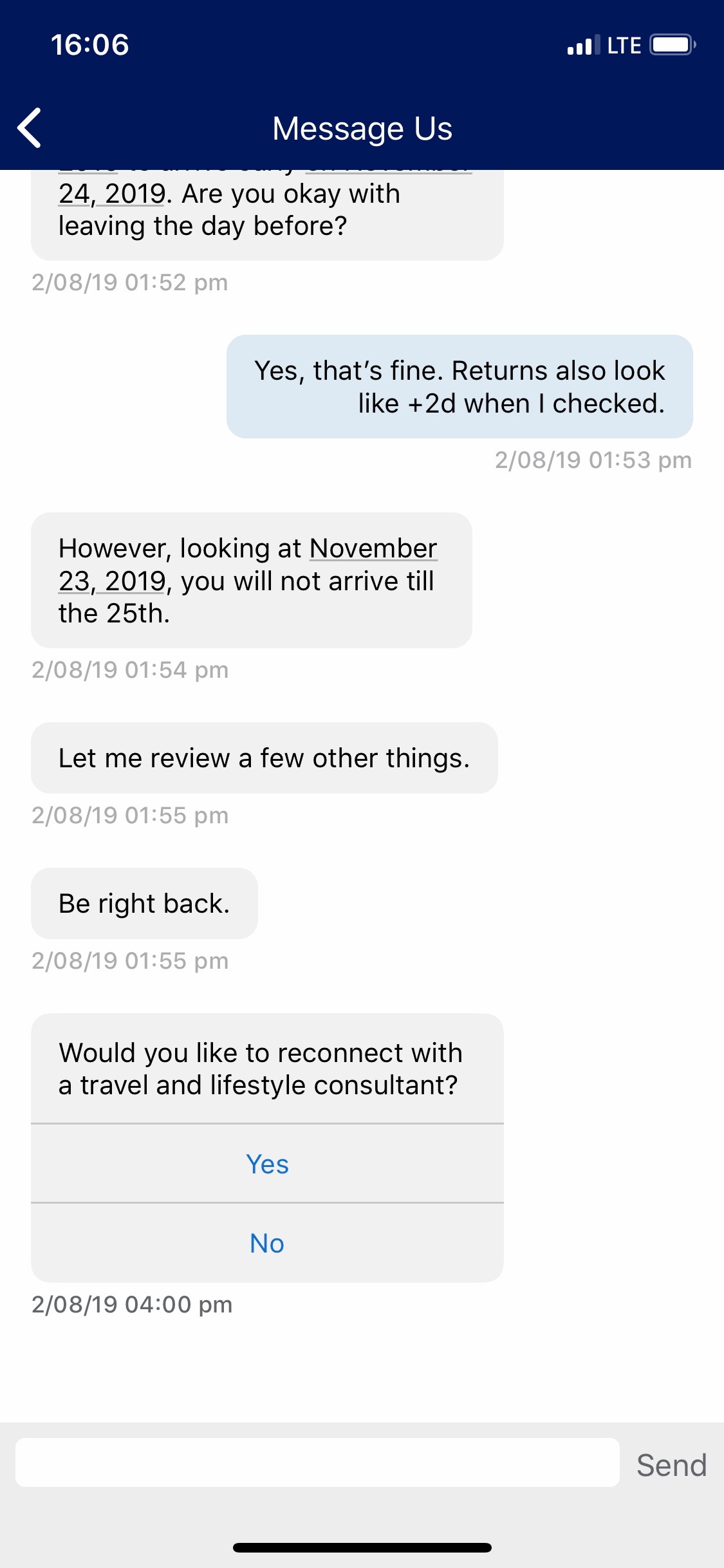 American Express Concierge, Messaging, and Gold Card—It's Land!