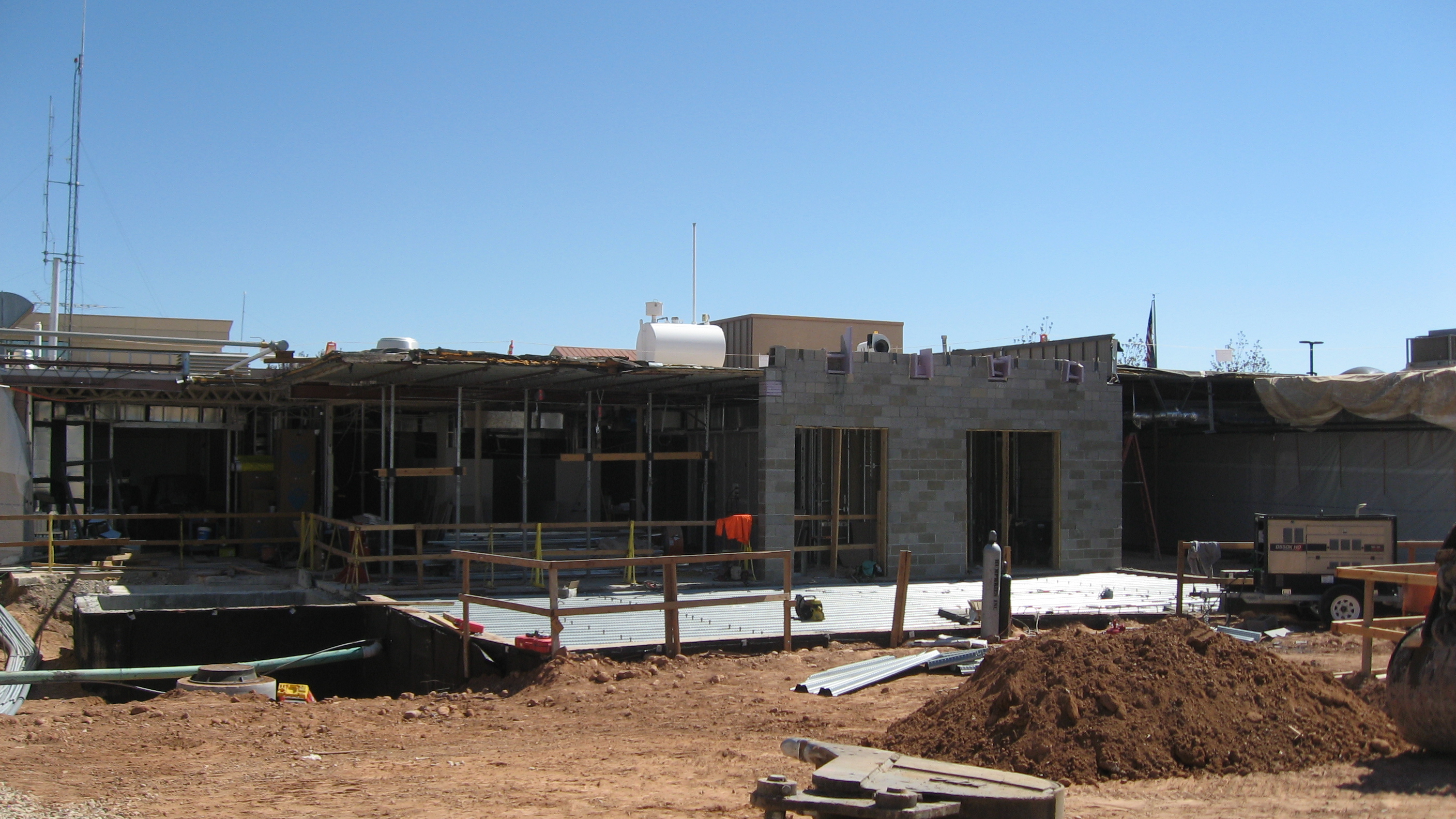 Uintah Basin Medical Center new ER footings and foundations transform