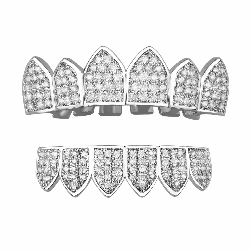 Diamonds Grillz 24k Gold Plated Tsanly