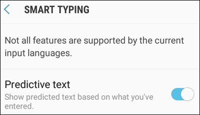 How to Turn Off Predictive Text On Samsung Galaxy A51 - Tsar3000