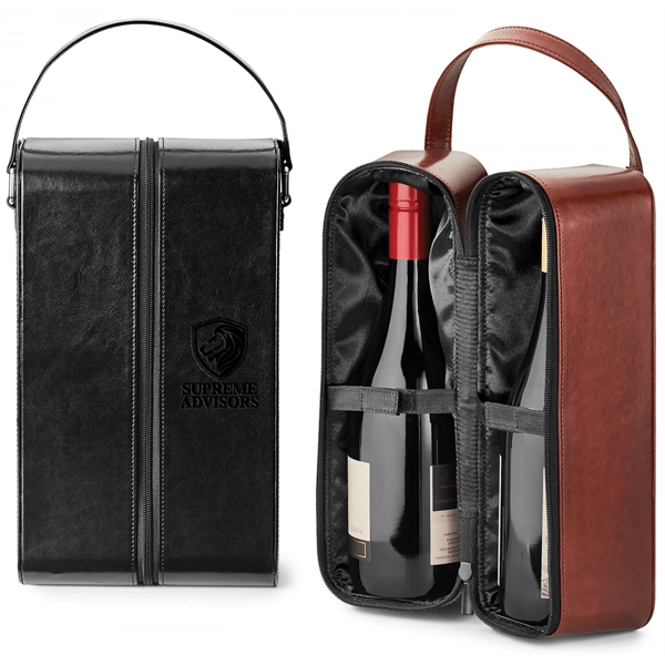 FABRIZIO DUAL WINE CARRYING CASE Dynamic Advertising Solutions