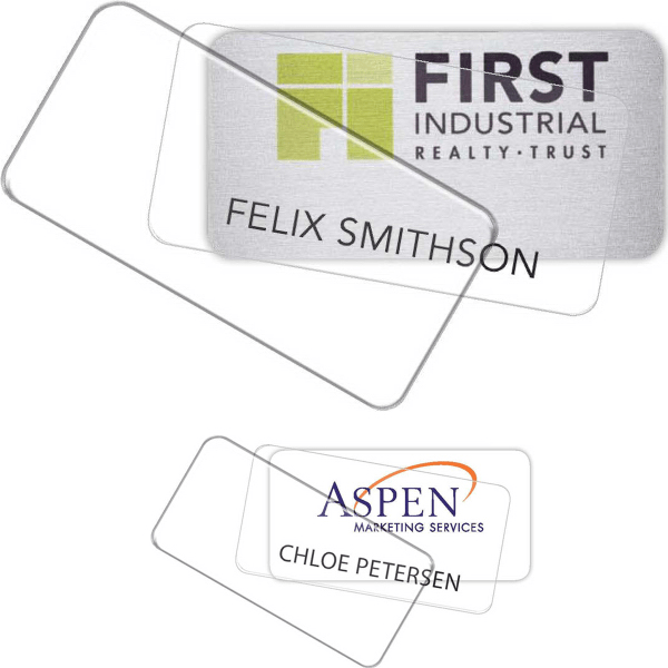 Complete ClickIt Name Badge (Standard Size 11/2" x 3") Stellar