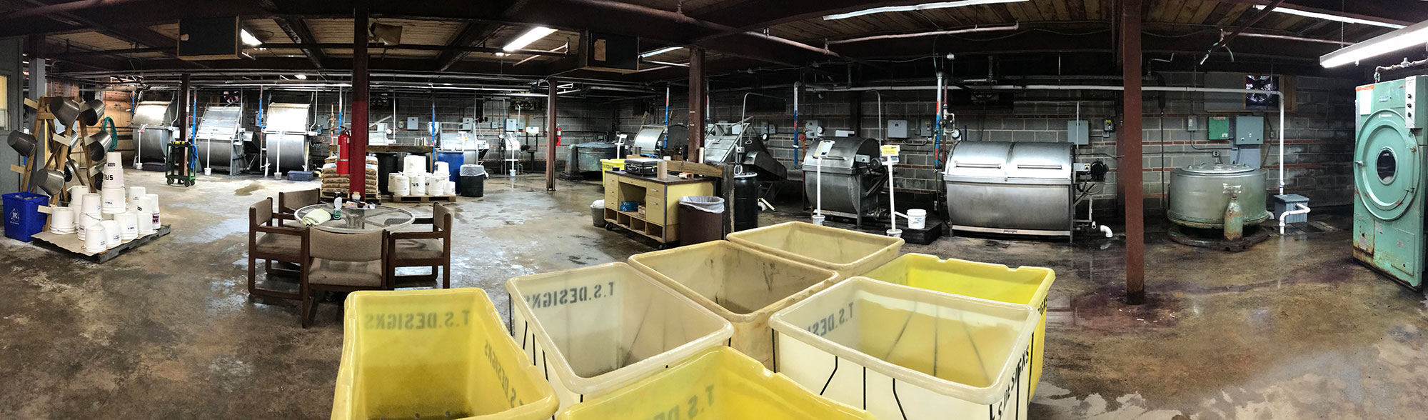 Garment Dye Services TS Designs