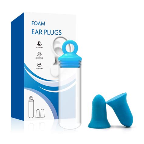 EARPLUGS SCILICON ADULT 6 PAIR - سدادات أذن سيليكون للبالغين، 6 أزواج